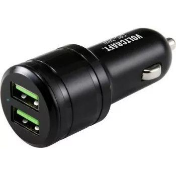 VOLTCRAFT CPS-36W VC-11015375 USB-Ladegerät Fahrzeug Ausgangsstrom (max.) 3 A 2 x USB (VC-11015375)