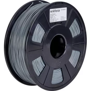 Renkforce RF-4511192 3D-Druckmaterial Polymilchsäure (PLA) Grau 1 kg (RF-4511192)