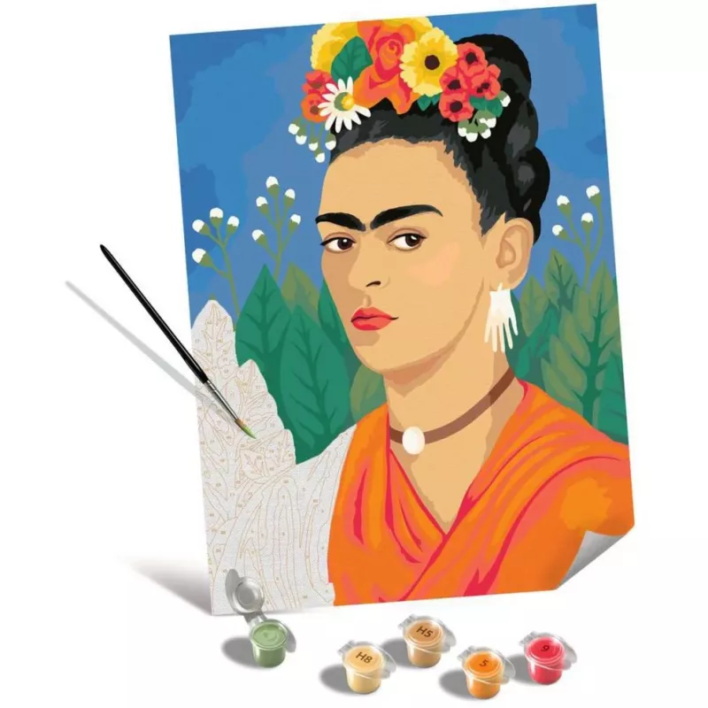 Canvas-Malset Ravensburger CreArt ART Collection: Frida Kahlo Gemälde, Canvas Edition