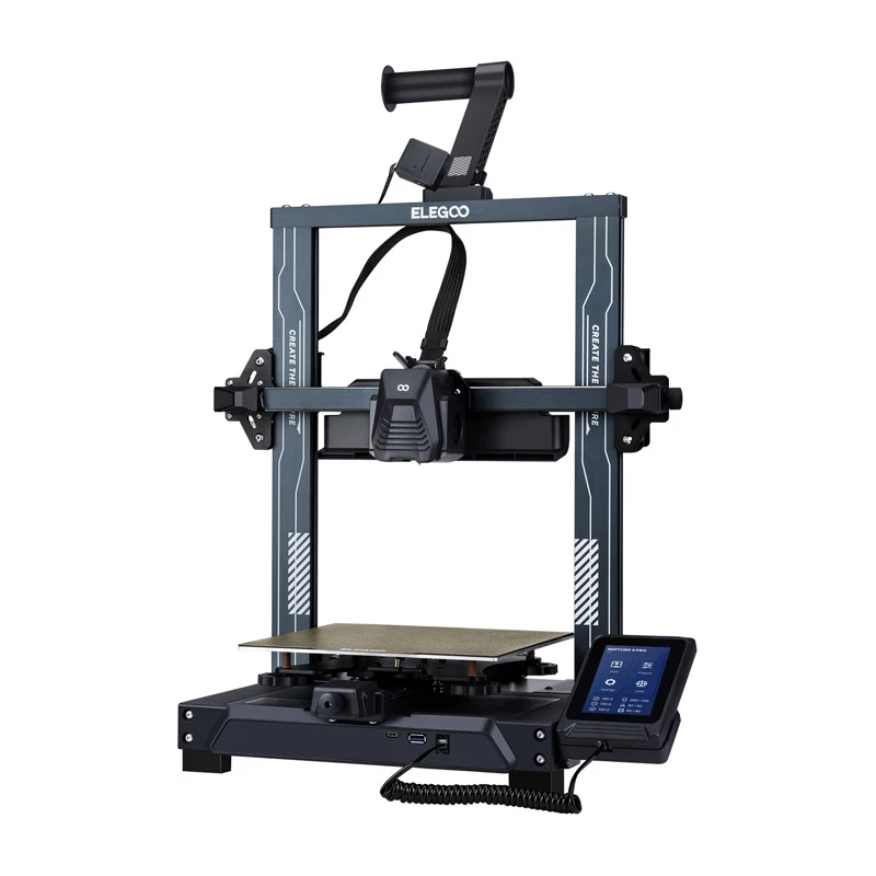 3D-Drucker Elegoo Neptune 4 Pro mit Dual-Z-Achse und leisen Schrittmotortreibern