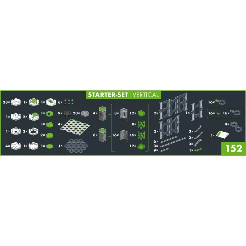 Spielzeug-Murmellaufbahn Ravensburger GraviTrax PRO Starter-Set Vertical ab 8 Jahren