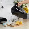 Elektrischer Wasserkocher Petra 1,7 l 3 kW Schwarz