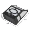 Solar-Gartenleuchte MACLEAN MCE171 2er-Set LED-solarbetriebene Außenleuchten