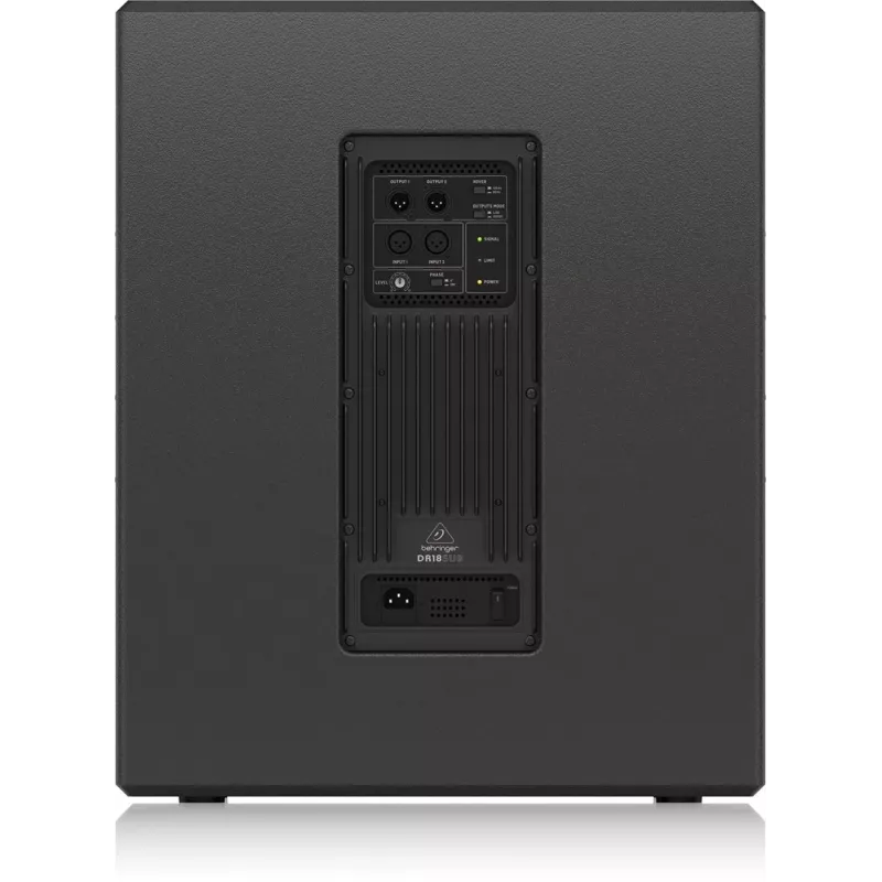 Behringer DR18SUB Subwoofer Schwarz Aktiver Subwoofer 800 W