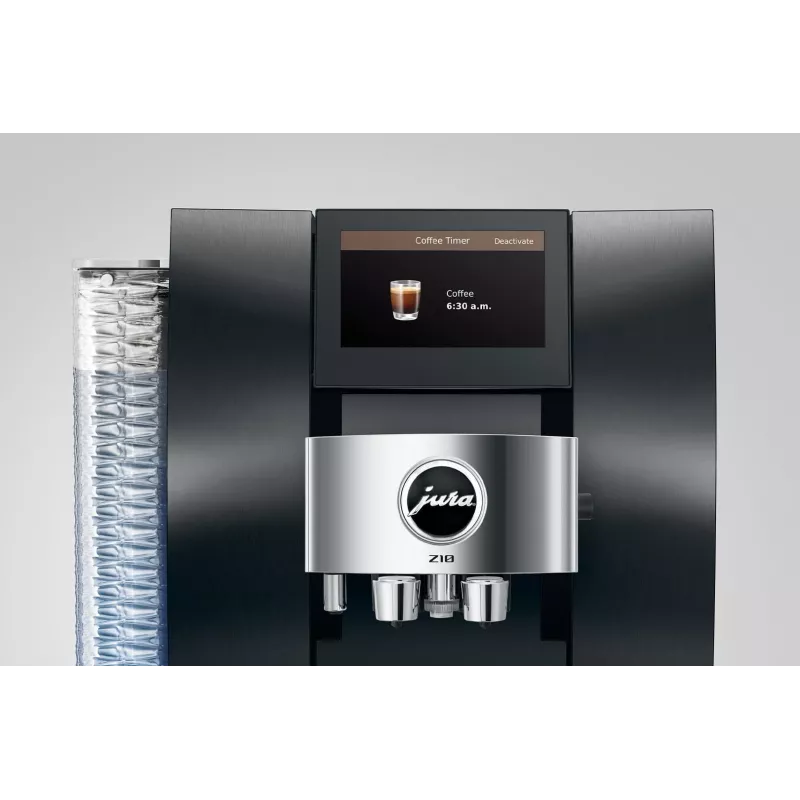 Espressomaschine JURA Z10 Vollautomat 2,4 L Aluminium Schwarz, 1450 W, 15 bar, 51 Getränke