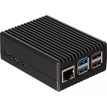 Joy-IT RB-AlucaseP5-08 SBC-Gehäuse geeignet für Entwicklungsboards Raspberry Pi enthalten (RB-AlucaseP5-08)