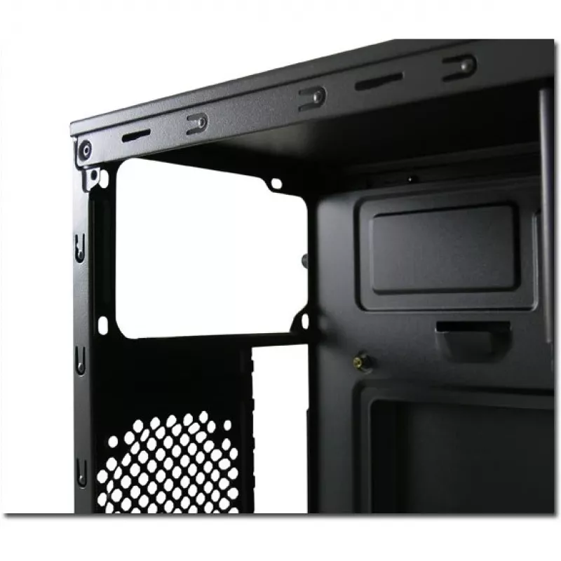 LC Power 2015MB - Tower - micro ATX - ohne Netzteil - Schwarz - USB/Audio (LC-2015MB-ON)