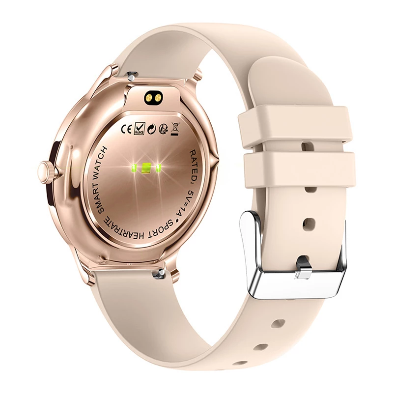 Smartwatch Colmi V89 Gold mit Bluetooth und Herzfrequenzmesser