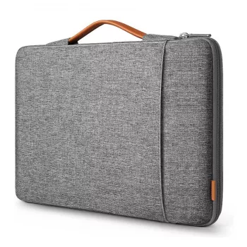 Sleeve-Hülle Inateck LB02006 für 40,6 cm (16 Zoll) Laptops, grau, Tragegriff