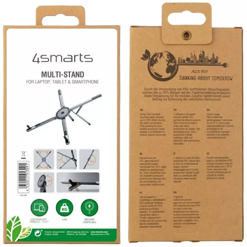 4smarts 541706 Grau