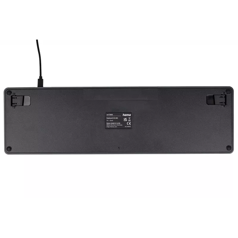 Kabelgebundene Tastatur CK-400 schwarz-grau