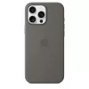 Silicone Case mit MagSafe für iPhone 16 Pro Max - Steingrau