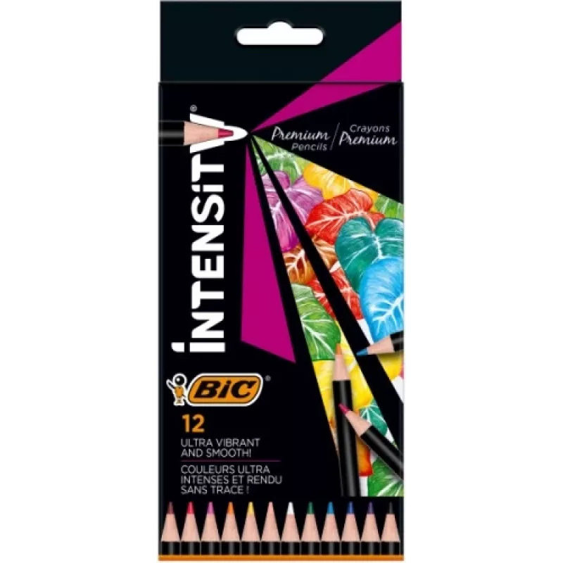 BIC Buntstifte Intensity 12 Farben 951844