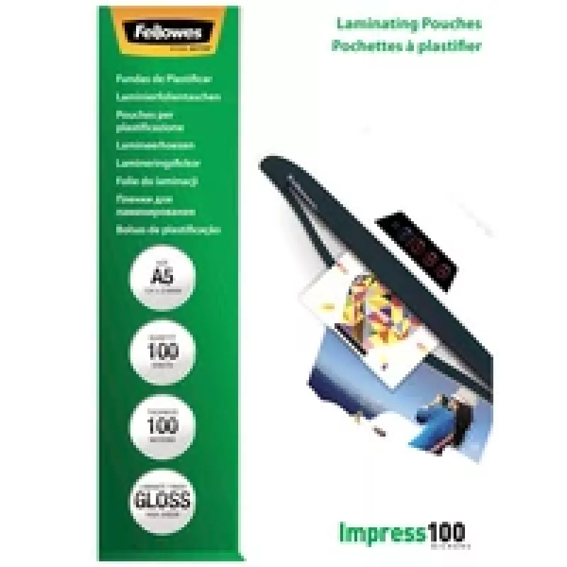 Laminierfolie GLOSSY/A5 100 100 Stück 5351002 Fellowes