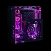 Stealkey Customs SK-UNI 120D Distroplate D-RGB – Schwarz Edition