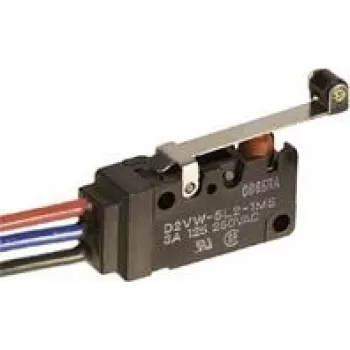 Omron D2VW-5L2A-1MS Mikroschalter 250 V/DC 5 A 1 x ein/(ein) 1 Stck. Beutel