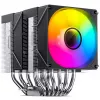 CPU-Kühler Jonsbo CR-1400 DV2 mit 120 mm Lüfter, schwarz