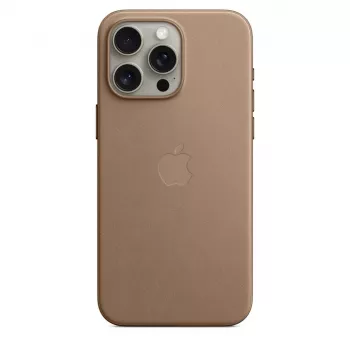 Apple iPhone 15 Pro Max FineWoven Case mit MagSafe – Taupe