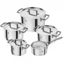 Zwilling BELLASERA Kochtopf-Set 5-teilig, 18/10 Edelstahl (71160-005-0)