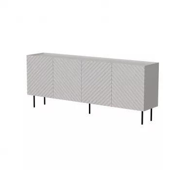 Kommode Cama Meble LUCCA 4D — 200 x 40 x 80 cm, Kaschmir, Spanplatte