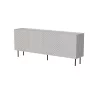 Kommode Cama Meble LUCCA 4D — 200 x 40 x 80 cm, Kaschmir, Spanplatte