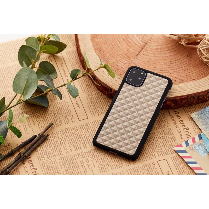 Smartphone-Hülle man and wood iPhone 11 Pro Armor Schwarz – schützende Hartschale, stoßdämpfend
