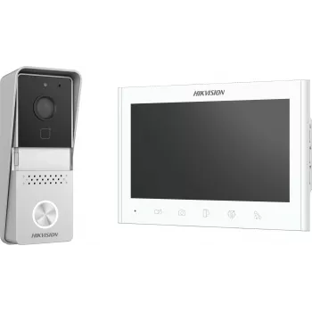 Video-Türsprechanlagen-Set Hikvision DS-KIS102-P/Surface — 2-Draht-Aufputzsystem