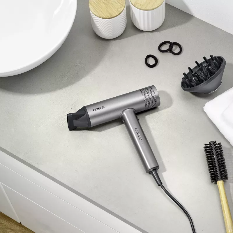 Severin HT 0169 Haartrockner 2000 W Anthrazit