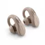 Bose Ultra Open Earbuds Kopfhörer Kabellos In-Ear Anrufe/Musik/Sport/Alltag USB Typ-C Bluetooth Sand, Stone-Farbe