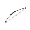 Compoundbogen POE LANG EK Chameleon Schwarz 10–15 lb Zug, Aluminium, 930 mm, 22 Zoll Sehne, beinhaltet 2 Pfeile und Zubehör