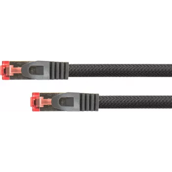 Python 8063PY-300S Ethernet-Patchkabel Schwarz