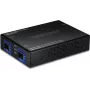 TRENDnet TO Dual SFP FIBER - Konverter - Glasfaser (LWL) (TFC-G21SFP)