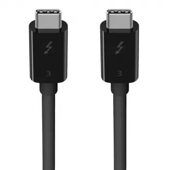 USB-C auf USB-C Kabel Belkin F2CD084bt0.8MBK 0,8 m 40 Gbit/s Schwarz