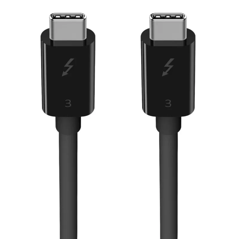 USB-C auf USB-C Kabel Belkin F2CD084bt0.8MBK 0,8 m 40 Gbit/s Schwarz