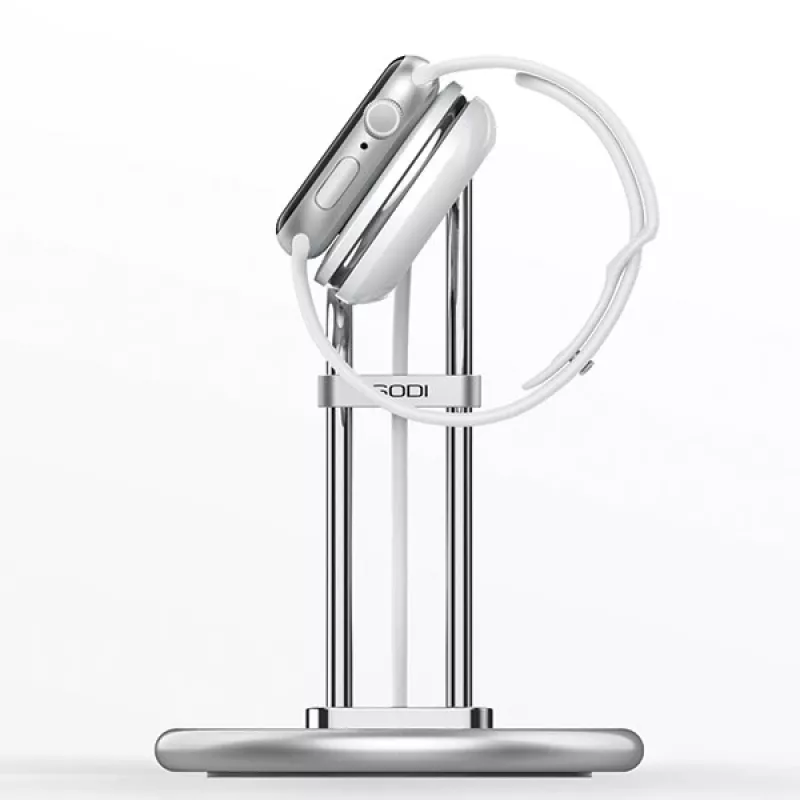 Ladeständer für Apple Watch SAW-300 induktiv silber
