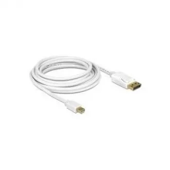 DisplayPort-Kabel DeLOCK 83481 Mini DisplayPort 1 m Weiß