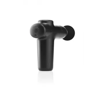 Percussion Mini-Massagepistole ETA ETA166090000 — handlicher kompakter Massagegerät, 5 Leistungsstufen, schwarz
