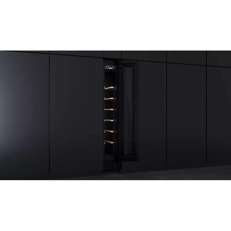 Teka RVU 10008 GBK Thermoelektrischer Weinkühler Einbau Schwarz 8 Flaschen
