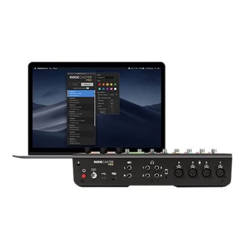 RØDE Production Station RodeCaster Pro für Streaming, Podcasts (400405010)