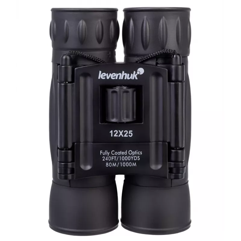 Levenhuk Atom 12x25 binocular Roof Schwarz