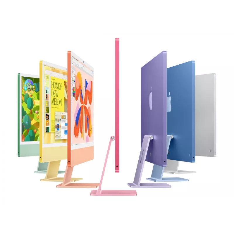 iMac 24 Zoll: M4 10/10, 16 GB, 512 GB SSD – Blau
