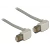 Netzwerkkabel DeLOCK 0,5 m RJ-45 Cat5e S/FTP grau