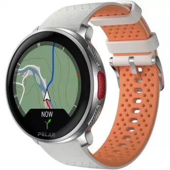 Polar Vantage V3 - Aluminium - Sportuhr mit Armband - Silikon - Display 3,5 cm (1,39 inch) - 32 GB - Bluetooth - 57 g - Sunrise Apricot (900108893)