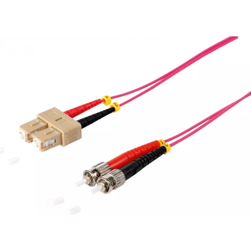Fibre Optic Kabel ShiverPeaks 77909/4 2m SC ST Violet