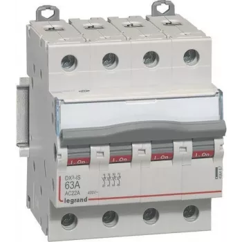 Fehlerstromschutzschalter Legrand Dx3 4P 63A (Modell 406487)