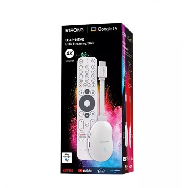 Strong Media-Player, Wiedergabe von Internet-TV, 4K Ultra HD, High Dynamic Range (HDR 10), High Dynamic (LEAP-NEVE)