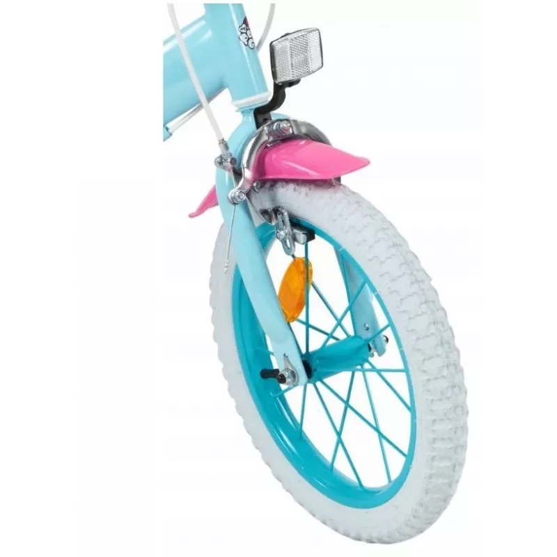 Kinderfahrrad Toimsa TOI1497 14 Zoll Rad, My Little Pony Thema, für 4–6 Jahre, 4 Räder, vordere/hintere Felgenbremsen
