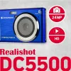 Realishot DC5500 Kompaktkamera 24 MP CMOS 5616 x 3744 Pixel Blau (DC5500BL)