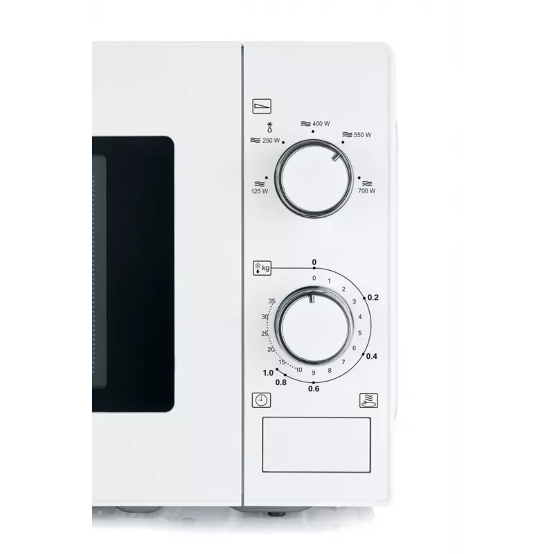 Severin MW 7770 Mikrowelle Weiß Solo-Mikrowelle Tischgerät 20 L 700 W