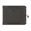 Wandmontierbarer Rack-Schrank LANBERG WF03-5304-10B 19 Zoll 4U schwarz, Glastür